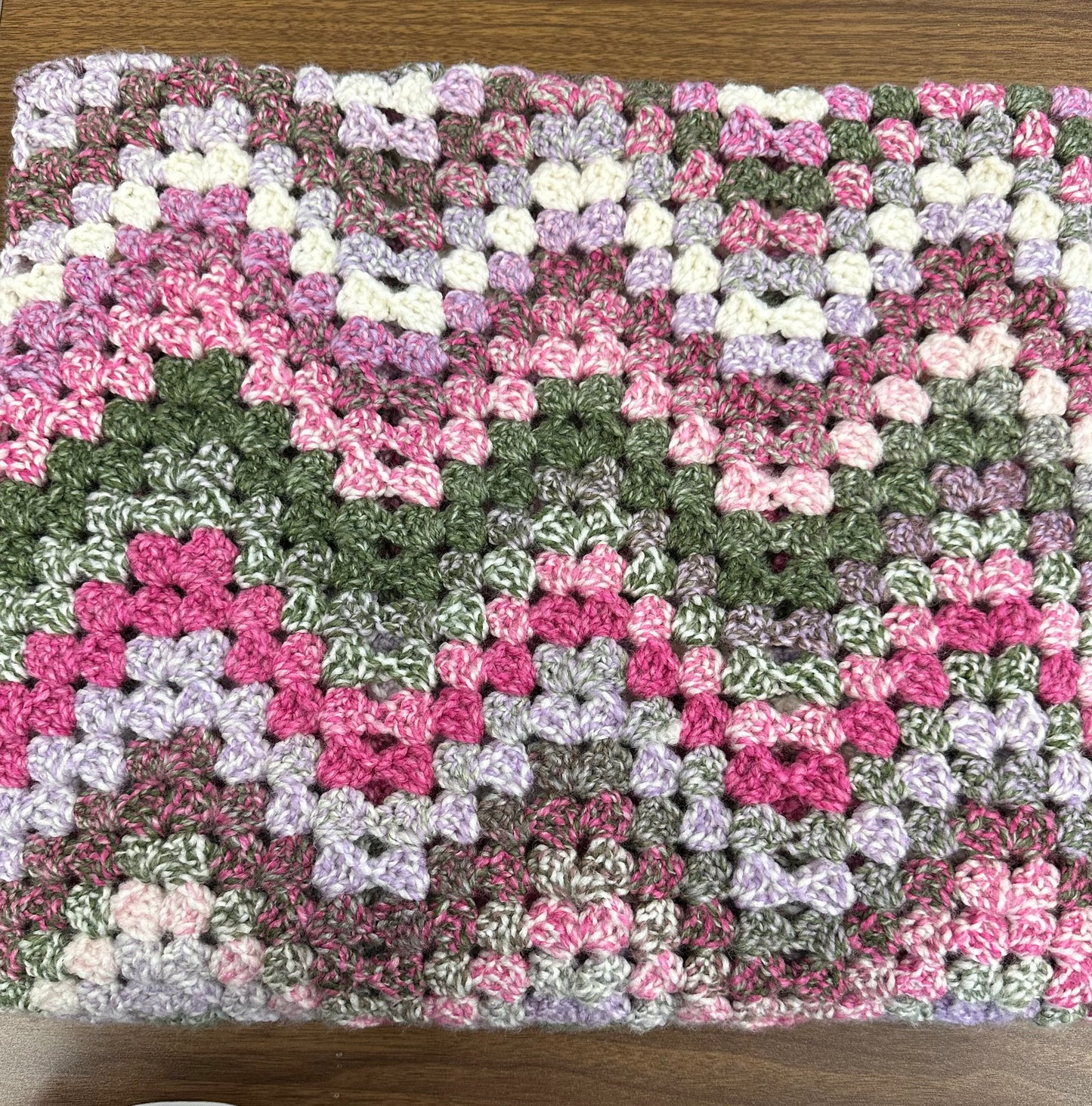 Berry Chevron Throw