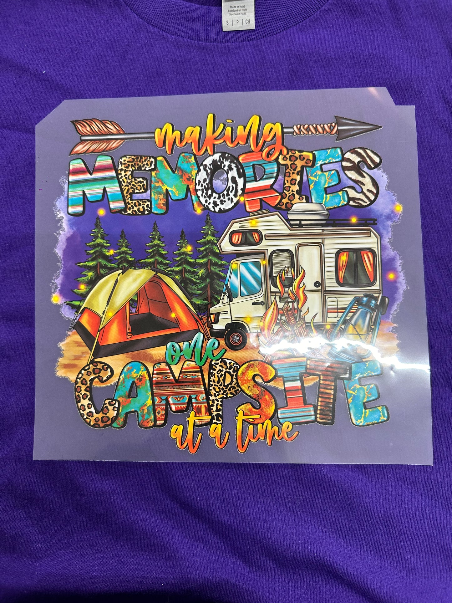 Camping transfers