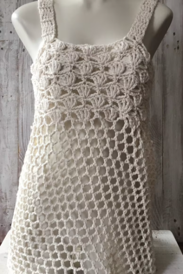 Crochet dress,crochet coverup, beach coverup, beach dress, women's beach dress coverup pattern, crochet pattern, crochet summer patterns