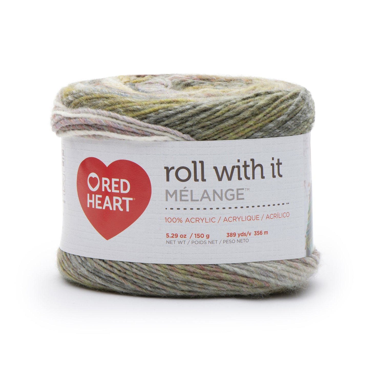 ROLL WITH IT MÉLANGE | Red Heart