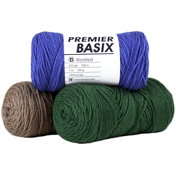 Premier Basix Chunky Yarn  Chunky yarn, Washable, Needles sizes