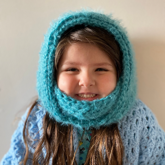 Endless Hooded cowl crochet pattern, cowl crochet pattern, child cowl crochet pattern, cowl crochet pattern, crochet pattern, hat crochet