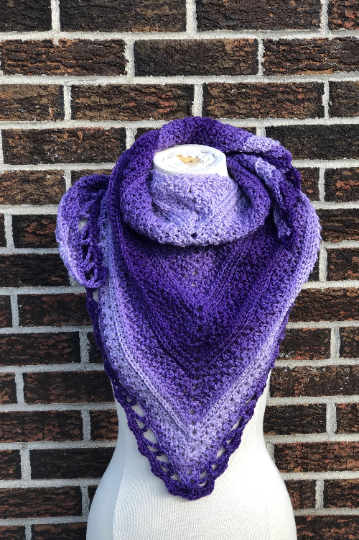 Ariana shawl crochet pattern, crochet pattern, crochet, pattern
