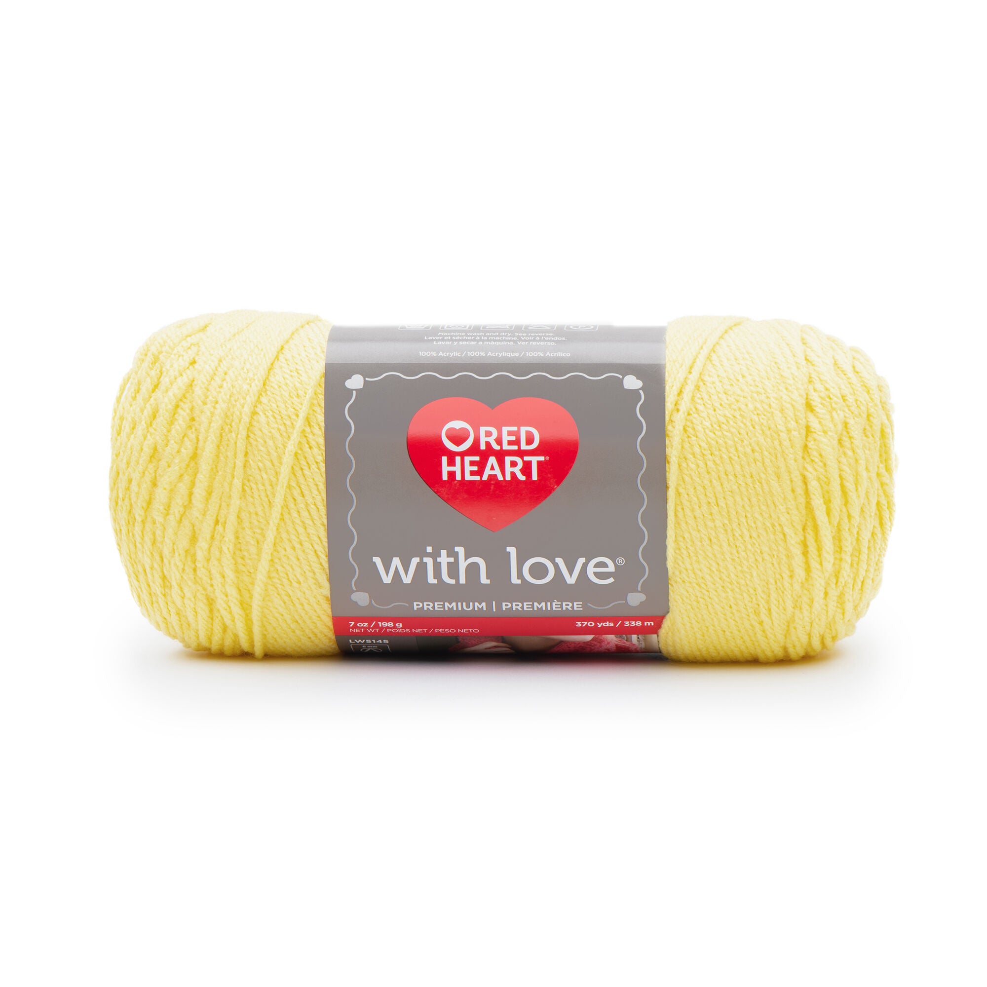 Red Heart with Love Yarn, Lettuce