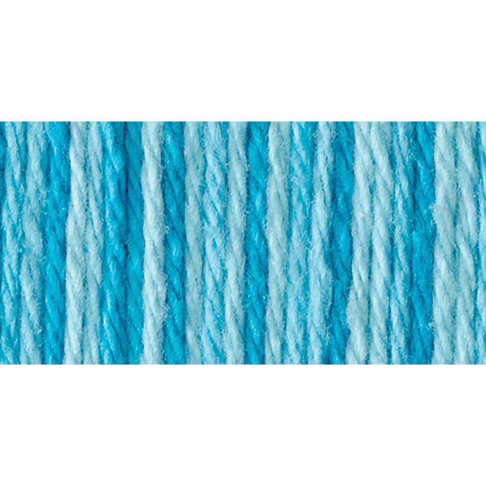 Bernat Handicrafter Cotton Big Ball Hippi Yarn - 2 Pack of 340g/12oz -  Cotton - 4 Medium (Worsted) - 608 Yards - Knitting/Crochet